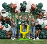 140PCS Football Party Balloon Arch Kit Game Day Decorations with
