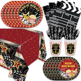 141Pcs Movie Night Birthday Party Decorations for 20 Guests