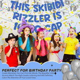 Fulmoon Pre Strung This Skibidi Rizzler Is 10 No Cap Glitter Banner #3