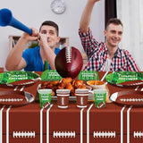 Football Party Supplies Kit Includes Dinner Plates Dessert Plates