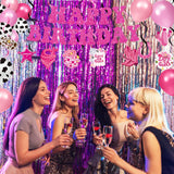 131 PCS Cowgirl Birthday Party Decorations Disco Cowgirl Party