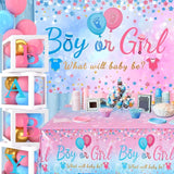 Baby Gender Reveal Party Decorations Pink Blue Balloon Arch Garland
