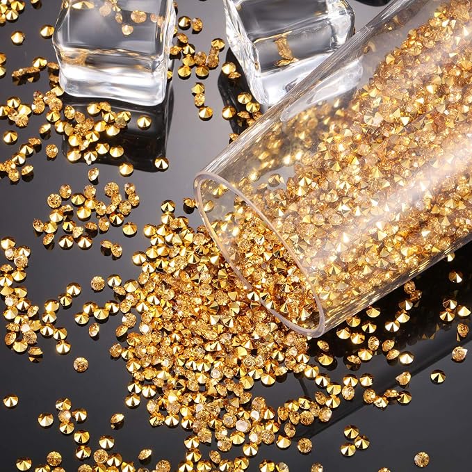 10000 Clear Wedding Table Scatter Confetti Crystals Acrylic Diamonds