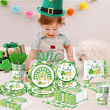 St Patrick'S Day Plates And Napkins Cups Decorations Set Lucky One