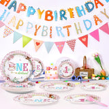 96Pcs Onderland First Birthday Party Supplies Onederland 1st