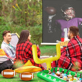 Inflatable Football Field Cooler Football Party Drink Cooler and 2
