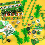 42 Pack St Patrick's Day Accessories Party Favor Set Green Shamrock