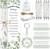 145 Pieces Baby Shower Favors for Guest Eucalyptus Leaf Ballpoint