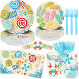Summer Beach Party Decorations Hawaiian Beach Pool Umbrella Flip