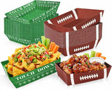 Football Party Favors & Supplies Pack of 50 Paper Food Tray