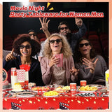 452 Pcs Movie Night Party Decorations Supplies Set Include Movie