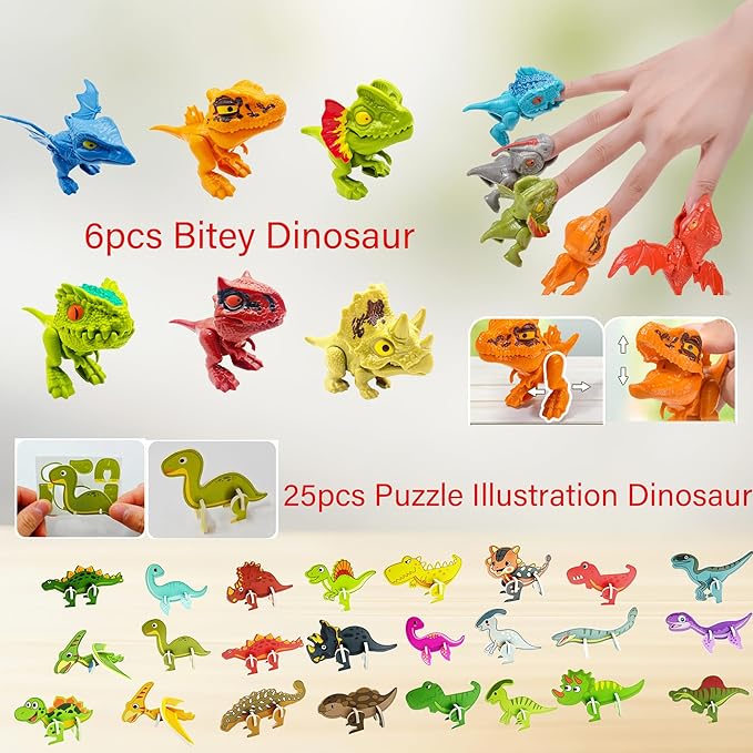172PCS Dinosaur Party Favors for Kids 4 8 Ultimate Birthday Goodie