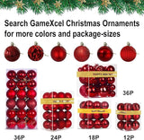 Rose Red Christmas Ornaments - Christmas Tree Decorations