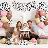 1st Birthday Decorations for Girls, 40 Inch Cream Number 1 Balloon,