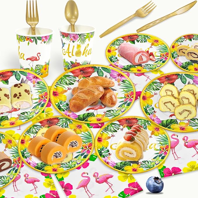Hawaiian Luau Party Decorations Supplies Tropical Aloha