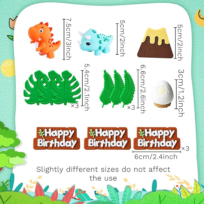 Dinosaur Cake Topper Luxury Little Dinosaur Cake Decorations Little