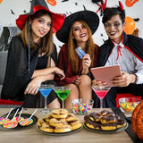 125 Count Halloween Dinner Plastic Plates Include 25 Disposable