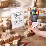 Tatuo 75 Pcs Baby Shower Block Games Here Comes The Son Baby Shower