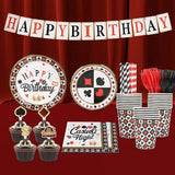 174pcs Casino Theme Party Decorations Casino Poker Games Night
