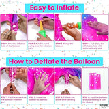 KatchOn, Giant Rainbow 2 Balloon Number - 40 Inch | Number 2 Balloons