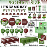 Football Party Decorations Serve 24 Football Party Supplies Includes
