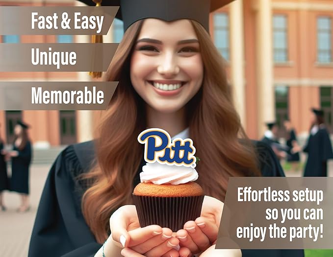 The Pitt Party Supplies for Football, Birthday Gift, Graduation Party