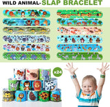 121 Pcs Jungle Safari Party Favors Animals Theme Birthday Supplies