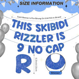 Fulmoon Pre Strung This Skibidi Rizzler Is 9 No Cap Glitter Banner