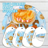 96Pcs Milk and Cookies 1st Birthday Decorations One Sweet Cookie