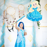 Threan Princess Piñata Fairy Party Decorations Pink Ballet Piñata