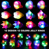78PCs LED Light Up Toy Party Favors/Supplies Bulk Glow In The Dark For
