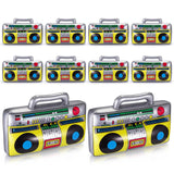 meekoo 5 Pcs Inflatable Radio Boombox Party Decorations, 16.5 Inches