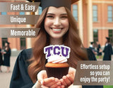 TCU Party Supplies for Football, Birthday Gift, Graduation Party