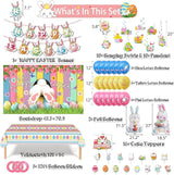 Easter Themed Party Decorations Happy Easter Banner Rabbit Egg