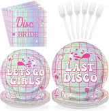 96Pcs Last Disco Bachelorette Party Decorations Disco Ball