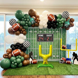 140PCS Football Party Balloon Arch Kit Game Day Decorations with