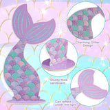 Mermaid Party Decorations Glitter Mermaid Table Centerpiece for