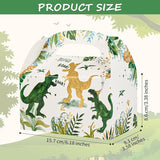 DjinnGlory 36 Pack Dinosaur ROAR Treat Boxes Gable Boxes Party Favor
