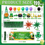 199 Pcs St Patrick's Day Parade Float Decoration Kit St Patricks Day