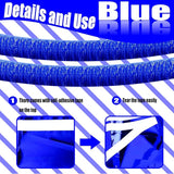 6 Pack 10 Feet Foil Fringe Garland Metallic Tinsel Streamers Banner