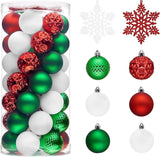 Valery Madelyn Christmas Tree Decorations Ornament Set, 50ct 2.36