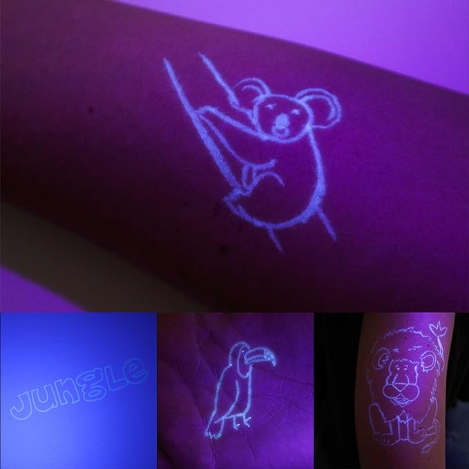 Invisible Ink Pen and Notebook Pack 32 Safari Party Favors for Kids