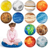 Hahafelt 12 Pcs Cute Planet Floor Pillow 13.78 Inch Soft Planet
