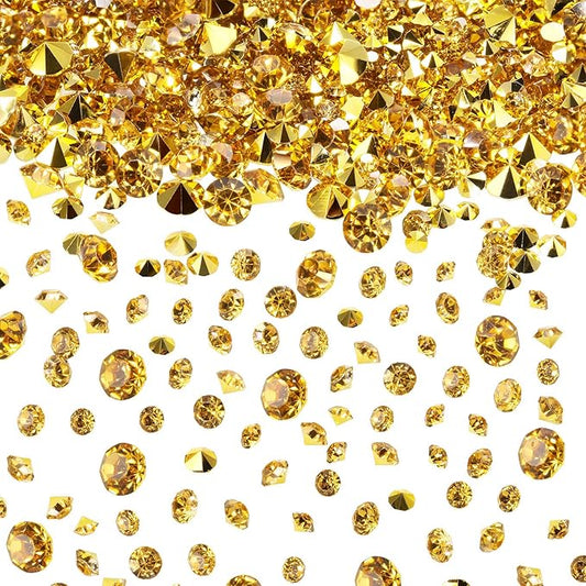 10000 Clear Wedding Table Scatter Confetti Crystals Acrylic Diamonds #