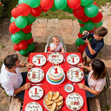 96Pcs Cannoli 1st Birthday Decorations Holy Cannoli I'm One Plates