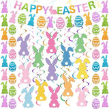 30 Pcs Happy Easter Decorations Set Easter Party Decoration Egg