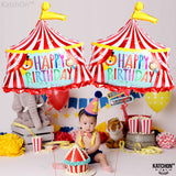 Katchon, Circus Tent Carnival Balloons - Gaint 30 Inch, Pack of 2 |