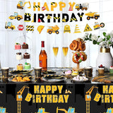 173 Pcs Construction Birthday Party Supplies Serves 24 Include