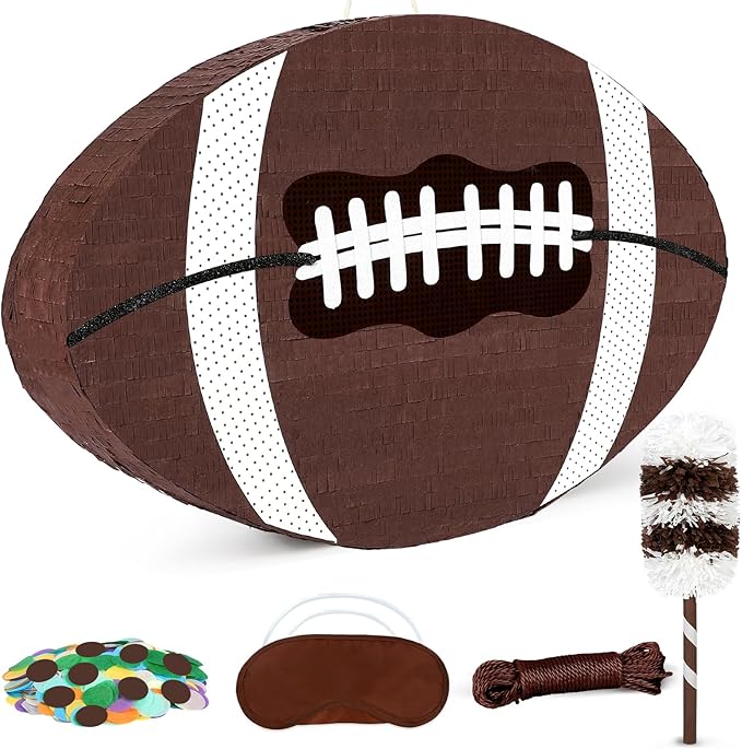25 Football Pinata for Birthday Party Sports Themed Party
