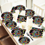 96Pcs Pre K Graduation Party Paper Plates and Napkins So Long Pre K